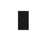 Telefunken - TKDV2T plaque Noir Comptoir 30 cm Céramique 2 zone(s) - Noir