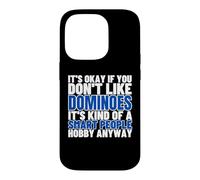 Dominoes is for Smart People Domino Player Funny Dominos Coque pour iPhone 14 Pro