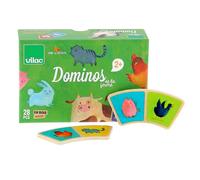 Jouets en bois 28 Dominos de la ferme Vilac® - Jeu de classement