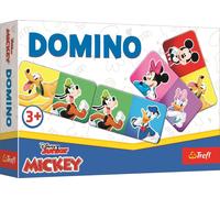 Dominos en papier Mickey Mouse et ses amis 21 cartes jeu de société