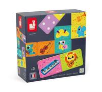 Dominos instruments de musique en carton fsc multicolore TU