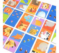 Jeu Mideer Dominos réversibles Animaux Multicolore G