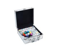 Engelhart – Jeu d'apprentissage de dominos Longfield Mexican Train Double 12 en bois – 91 pierres