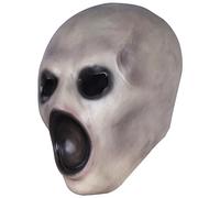 Domire Masque Effrayant Masque Pâle Halloween Masque Fantôme Crâne Cosplay Cosplay Costume Halloween Sey Masque Plein Masque Masque Pâle Effrayant Avec Bouche Noire Et Yeux Monstres Effrayants