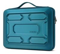 DOMISO 17 Pouces Housse pour Ordinateur Portable avec poignée Etui de Protection EVA étanche Antichoc pour 17.3" MSI GS73VR Stealth Pro/LG Gram 17"/ROG Strix GL702VS, Turquoise