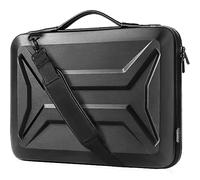 DOMISO Housse de protection antichoc en EVA pour ordinateur portable 15,6" Lenovo Yoga 720 IdeaPad 310 320 / Acer Aspire E15 / HP Envy 15 / Dell - Noir