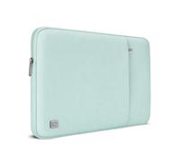 DOMISO Housse de Protection étanche pour Ordinateur Portable de 16" et 16" - Compatible avec Mac Book Pro 16,Menthe Verte
