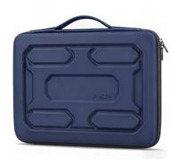 DOMISO Housse de protection imperméable en EVA pour ordinateur portable 14" avec poignée - Résistante aux chocs - Pour ThinkPad E480/Yoga 920/Microsoft Surface Book/HP Pavilion 14 Stream 14 - Bleu