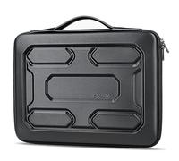 DOMISO Housse de protection pour ordinateur portable avec poignée 15.6 Inch Forme bloc