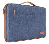 DOMISO Housse de transport en toile pour ordinateur portable Dell/HP Pavilion Envy/ThinkPad IdeaPad/ASUS Vivobook 16", bleu