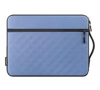 DOMISO Housse Ordinateur 17-17.3 Pouces avec Poignée, Étanche Antichoc, Protection pour HP Omen Dell Inspiron Acer Predator, Bleu