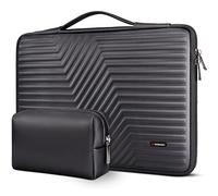 DOMISO Housse pour Ordinateur Portable 17 Pouces avec Pochette de Protection Étui EVA étanche pour MSI GS73VR Stealth Pro/Lenovo IdeaPad 320 321/HP Envy 17/LG Gram 17 de 17,3 Pouces