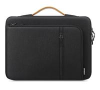 DOMISO Housse Protective 15.6 Pouces Sacoche Anti-Rayures pour MacBook Pro/HP/Dell, Étui Universel PC Portable 15-15.6",Noir