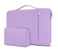 DOMISO Pochette Ordinateur,Housse PC 16 Pouces pour HP Lenovo Dell Acer ASUS,Sacs et Housses pour Ordinateur Portable,Sacoche Protection PC Portable avec Pochette pour Accessoires,Violet