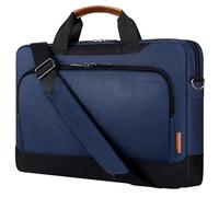 DOMISO Sacoche de protection pour ordinateur portable 17-17,3" - Mallette, sac à bandoulière - Compatible avec HP Pavilion 17/MSI GS73VR Stealth Pro/Dell Inspiron 17/Acer/Asus 17,3" - Bleu