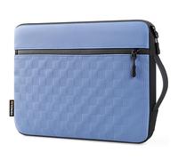 DOMISO Sacoche Grande Capacité 17.3" pour PC Portable - Housse Renforcée Compatible ASUS/Acer/HP/LG IdeaPad/ZBook/Gram 17 Pouces, Bleu