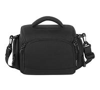 DOMISO SLR Étui étanche pour appareil photo reflex numérique Nikon Canon Sony Noir, Noir , Sac à bandoulière