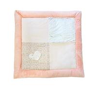 Domiva 1200235 Tapis de Parc Antidérapant Lapinou 100 x 100 cm, orange