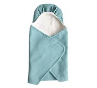 DOMIVA 2400050 Couverture Nomade Fluffy Nile avec 3 OU 5 Points, Auto-AGRIPPANTE