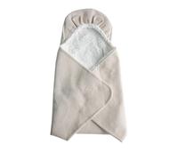 DOMIVA 2400052 Couverture Nomade Fluffy Galet avec 3 OU 5 Points, Auto-AGRIPPANTE