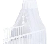DOMIVA Ciel de lit Little Bear - Mousseline 100% Polyester - Blanc - 150 x 270 cm Neutre G