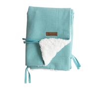 Domiva Couverture Fluffy - 75 X 100 Cm - Id?Ale Poussette - Coton/Polyester - Nile
