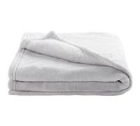 DOMIVA Couverture microdoux - 320 g/m2 - 75 x 100 - Perle Gris perle G