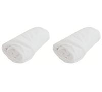 DOMIVA Drap-Housse Imperméable Lit Cododo Blanc 50 x 85 cm (Lot de 2)