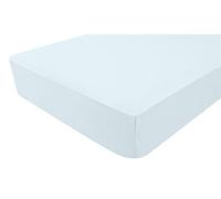 Domiva Drap housse bébé jersey bleu clair 70 x 140 cm