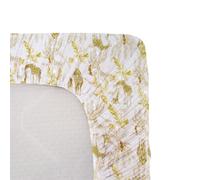 Drap housse jersey - DOMIVA - Honey Moon - 60 x 120 cm - Coton extensible - OEKO-TEX