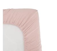 DOMIVA -Drap Housse Lange 70x140 cm Vieux Rose
