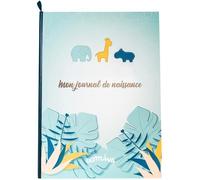 DOMIVA Livre naissance Zanimo - Bleu - 31,5 x 22 cm