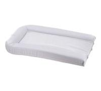 Matelas À Langer En Pvc Blanc + 2 Éponges Amovibles