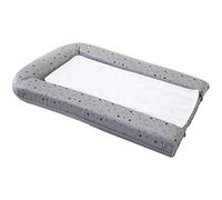 DOMIVA Matelas à Langer PVC avec 2 Éponges Amovibles Gris Impr Etoiles