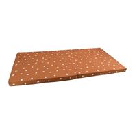 Domiva Matelas pliant BOUBOU – Tissu – 60 x 120 cm – Épaisseur 5 cm – 2 volets