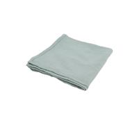 DOMIVA - Maxi Lange IMPRIMÉE 100x100 cm Celadon en Gaze DE Coton