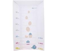 DOMIVA Plan a langer Toise imprimÃ© - PVC - Matelas intÃ©grÃ© - Blanc imprimÃ© - 50 x 80 cm Neutre G