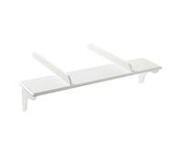DOMIVA Plan Arrière Transformable en Étagère Blanc