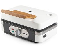 DOMO SANDWICH-WAFFEL-GRILL 3-IN-1 POWDER WHITE Machine à croque-monsieur blanc