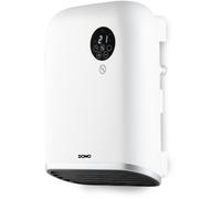 DOMO Chauffage mural salle de bain DO7357F – 2000 W, Wi‑Fi, télécommande, blanc