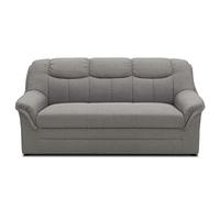 DOMO. collection Canapé Berlin Classique 3 Places avec Ressorts de qualité supérieure, 3 Places, 178 x 90 x 89 cm (l x p x h), Gris Clair
