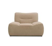 DOMO. collection Loveseat 122 Fauteuil rembourré Style bohème Beige