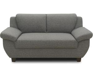 DOMO. Collection Panama Canapé 2 Places 3-2-1 Gris foncé 159 cm