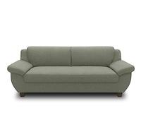 DOMO. collection Panama Canapé 3 places rembourré 207 x 91 x 80 cm (l x p x h) Vert