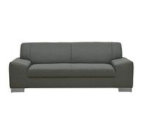 DOMO. collection Sofa Alisson, 3er Couch, 3-Sitzer, 3er Garnitur, Polstergarnitur 199 x 83 x 75 cm (BxTxH), in Grau