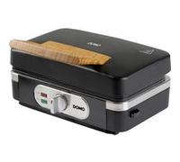 Domo DO9278C gaufrier et appareil à croque-monsieur 1100 W Noir