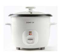 domo cuiseur à riz 1.3l 536w avec panier vapeur blanc DO9176RK