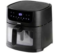 DOMO Deli-freyer Friteuse à air chaud 1800 W avec écran, revêtement anti-adhésif, protection con