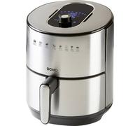 DOMO Deli-Freyer XL Friteuse 4 l fonction minuteur, avec écran, boîtier Cool-Touch, revêtement anti-adhésif, protection contre la