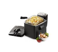 Domo DO1014FR friteuse Unique 4,5 L Autonome 3200 W Friteuse d’air chaud Noir